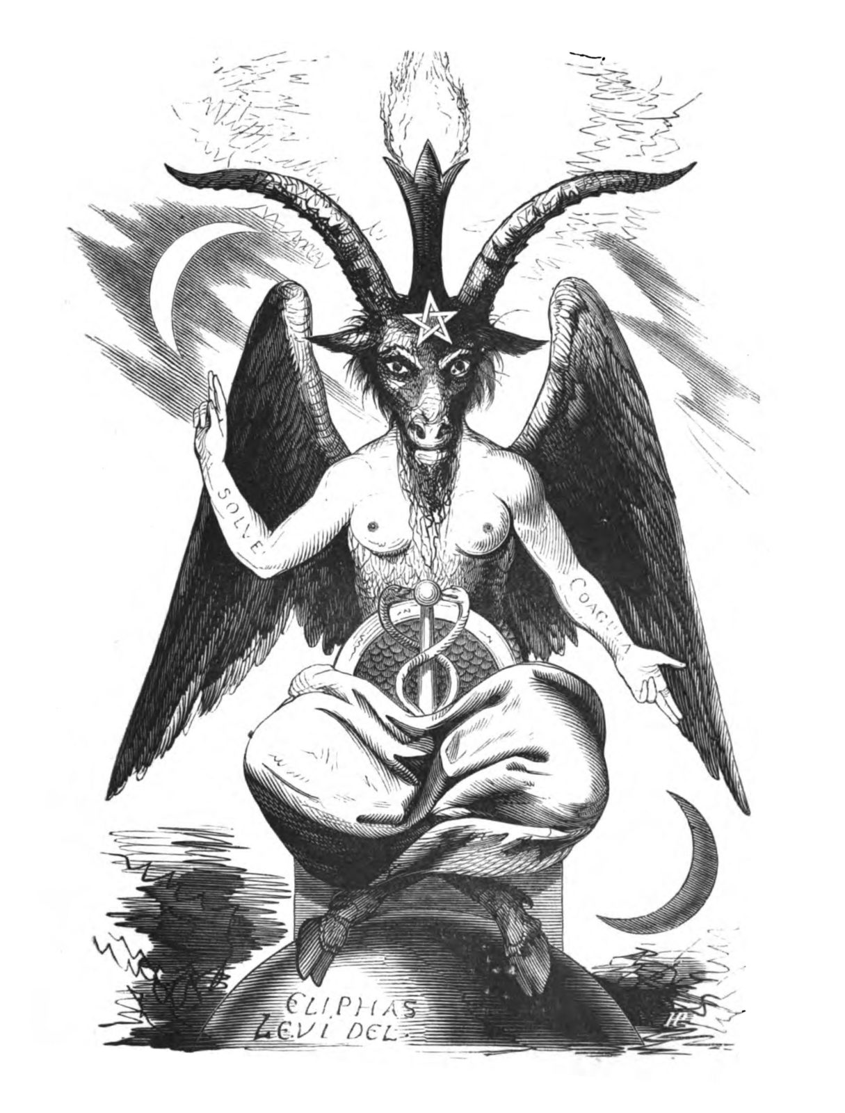 Baphomet (nach Eliphas Levi)